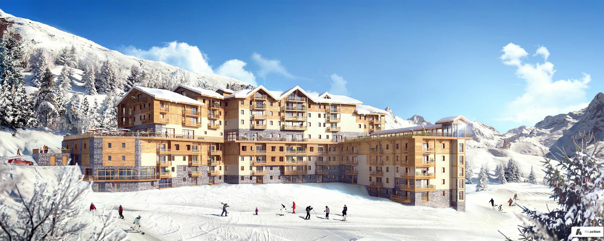 Residence Club Mmv Le Coeur Des Loges Saint-Martin-de-Belleville Exterior foto